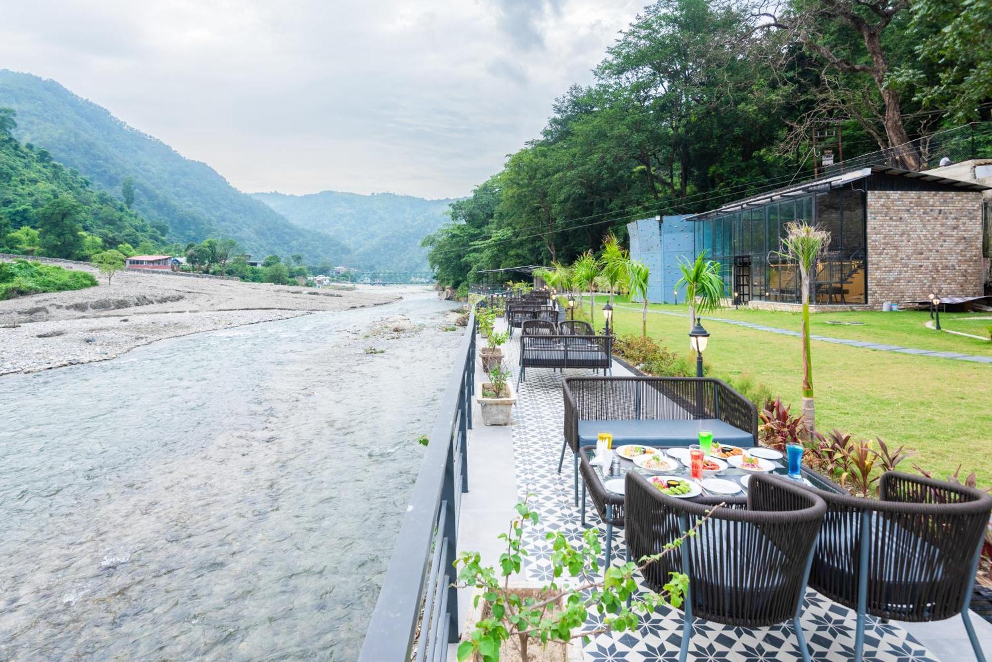 Dls Divine River Resort And Spa, Rishīkesh Exterior foto